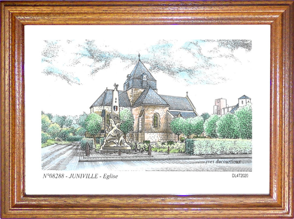 N 08288 - JUNIVILLE - glise