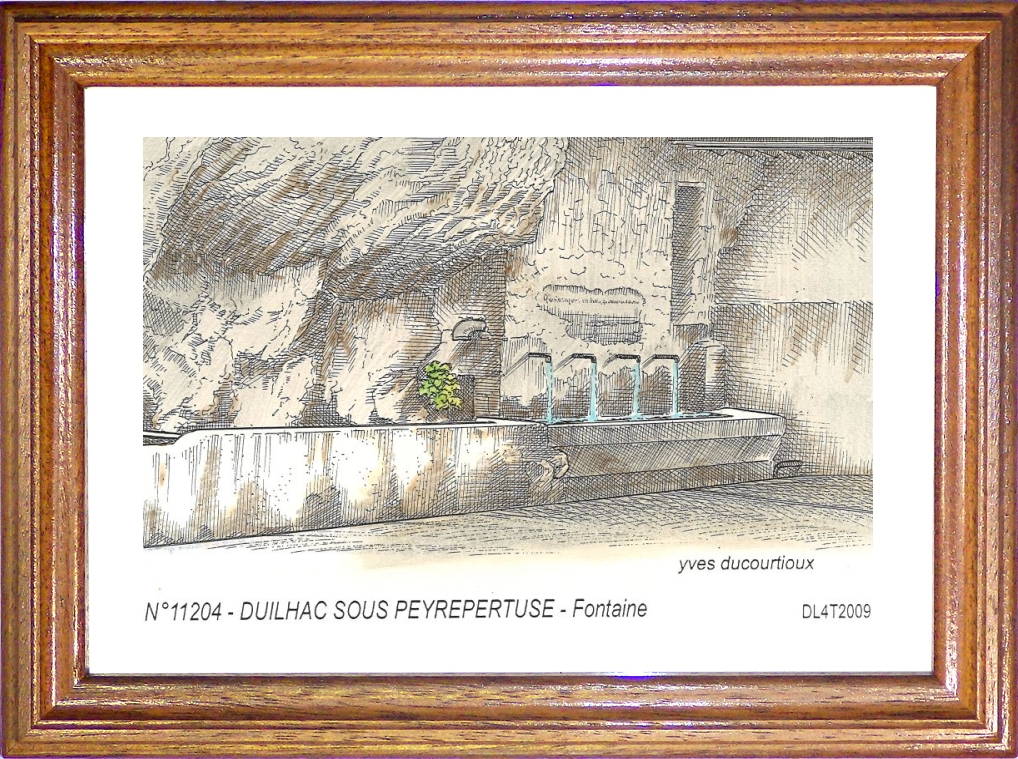 N 11204 - DUILHAC SOUS PEYREPERTUSE - fontaine