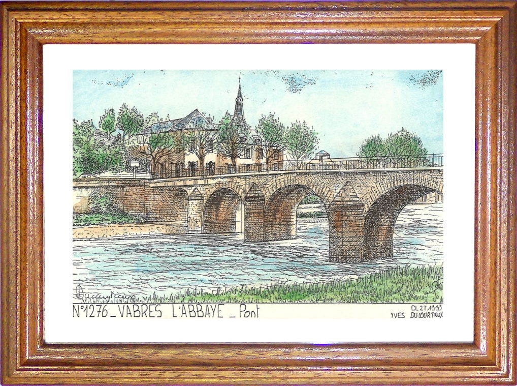 N 12076 - VABRES L ABBAYE - pont