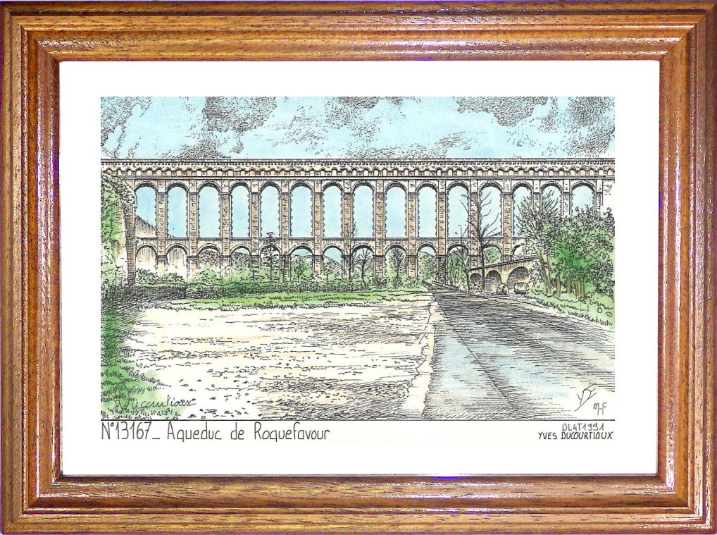 N 13167 - VENTABREN - aqueduc de roquefavour