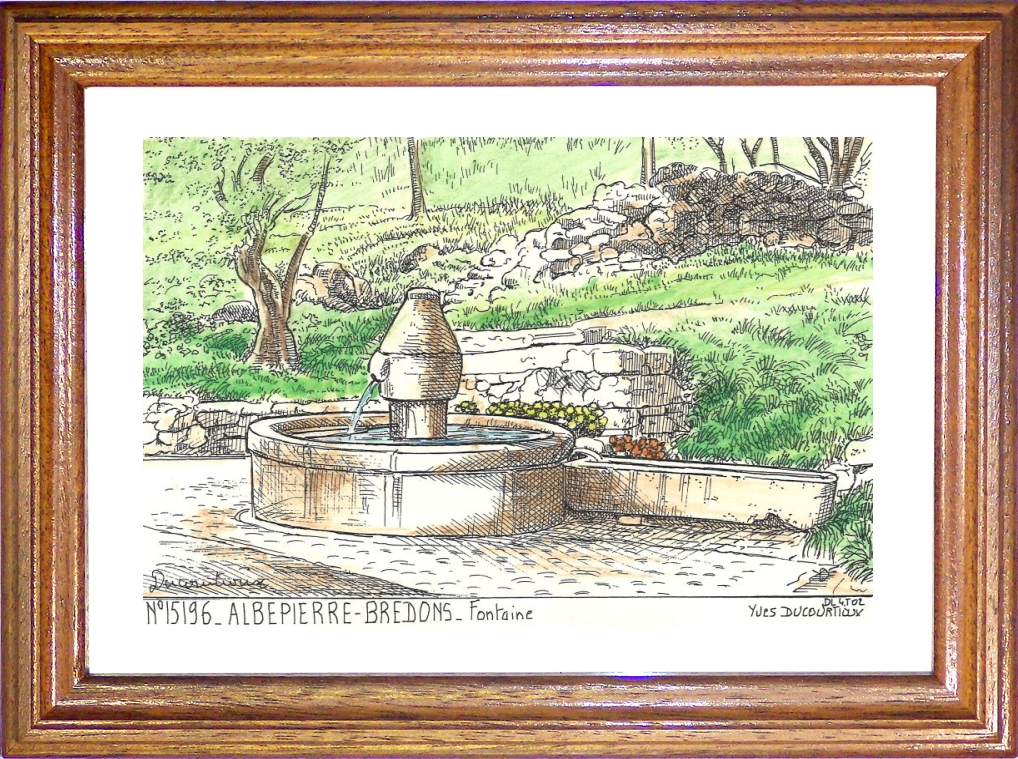 N 15196 - ALBEPIERRE BREDONS - fontaine