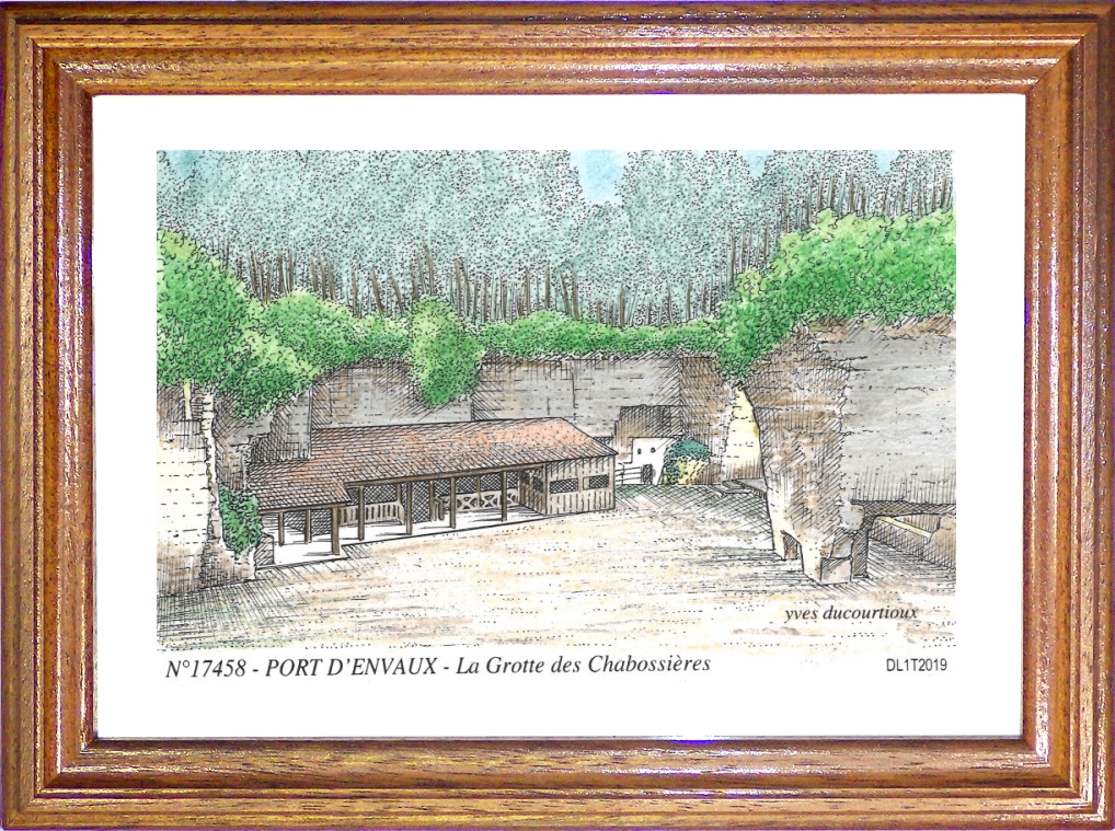 N 17458 - PORT D ENVAUX - la grotte des chabossires