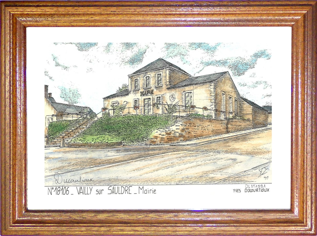N 18106 - VAILLY SUR SAULDRE - mairie