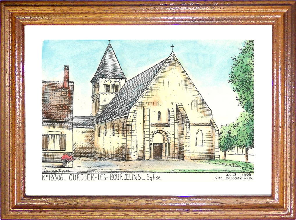N 18306 - OUROUER LES BOURDELINS - glise