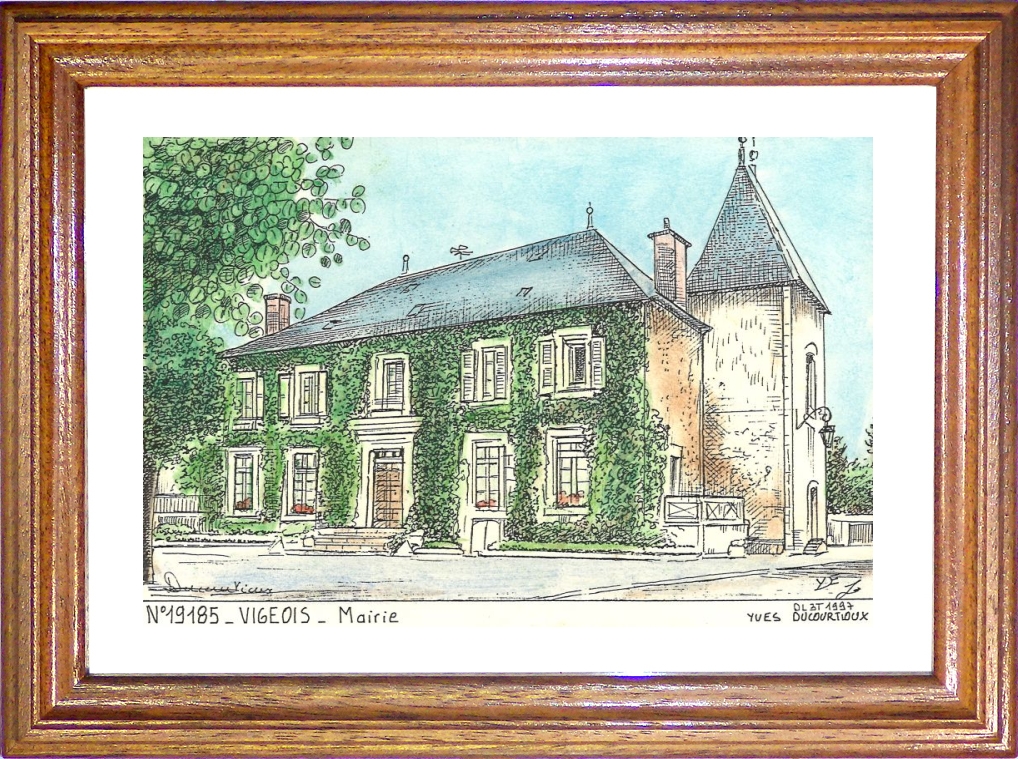 N 19185 - VIGEOIS - mairie