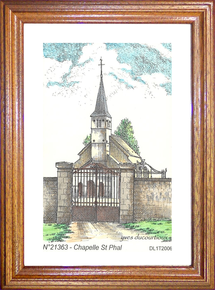 N 21363 - VANVEY - chapelle st phal
