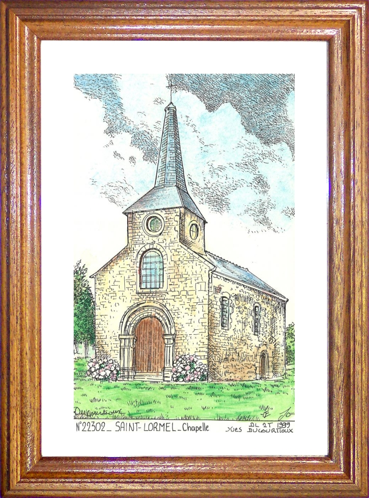 N 22302 - ST LORMEL - chapelle
