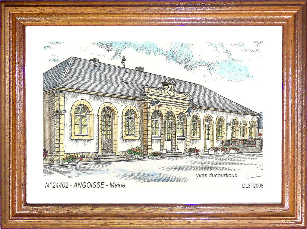 N 24402 - ANGOISSE - mairie