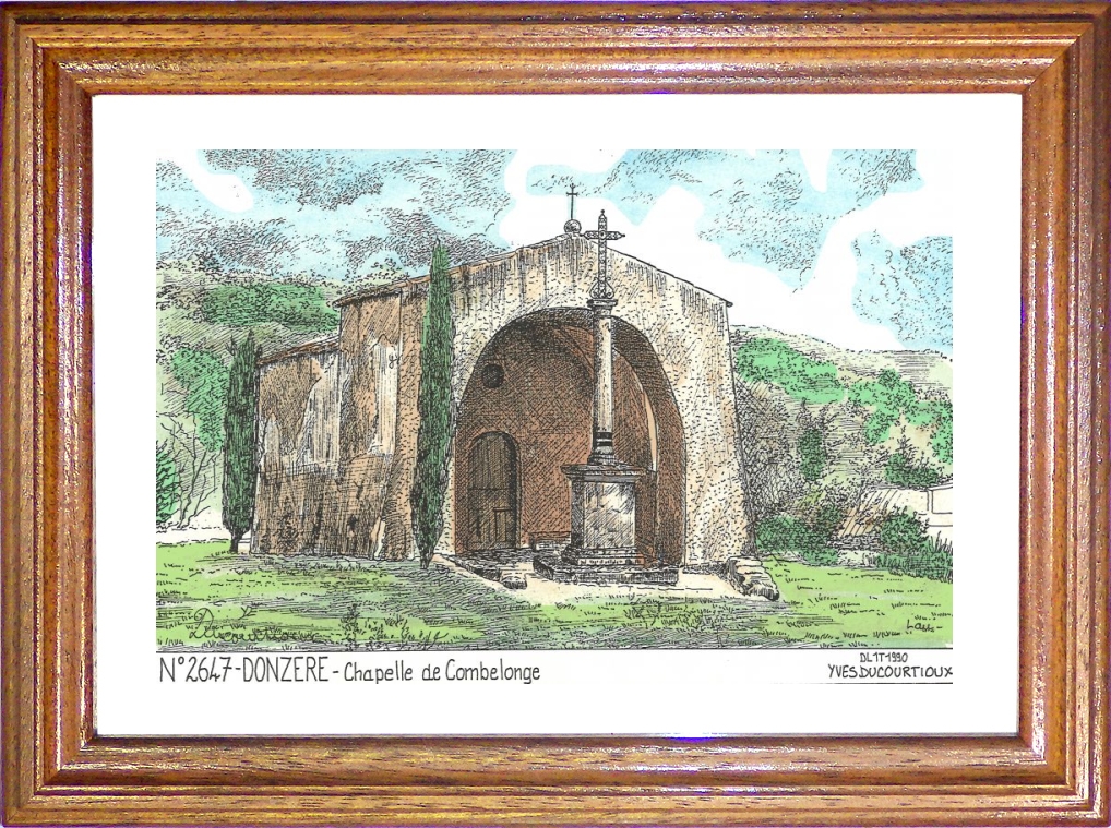 N 26047 - DONZERE - chapelle de combelonge