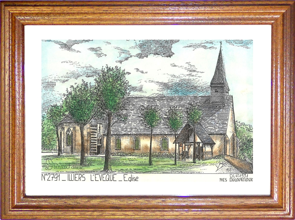 N 27091 - ILLIERS L EVEQUE - glise