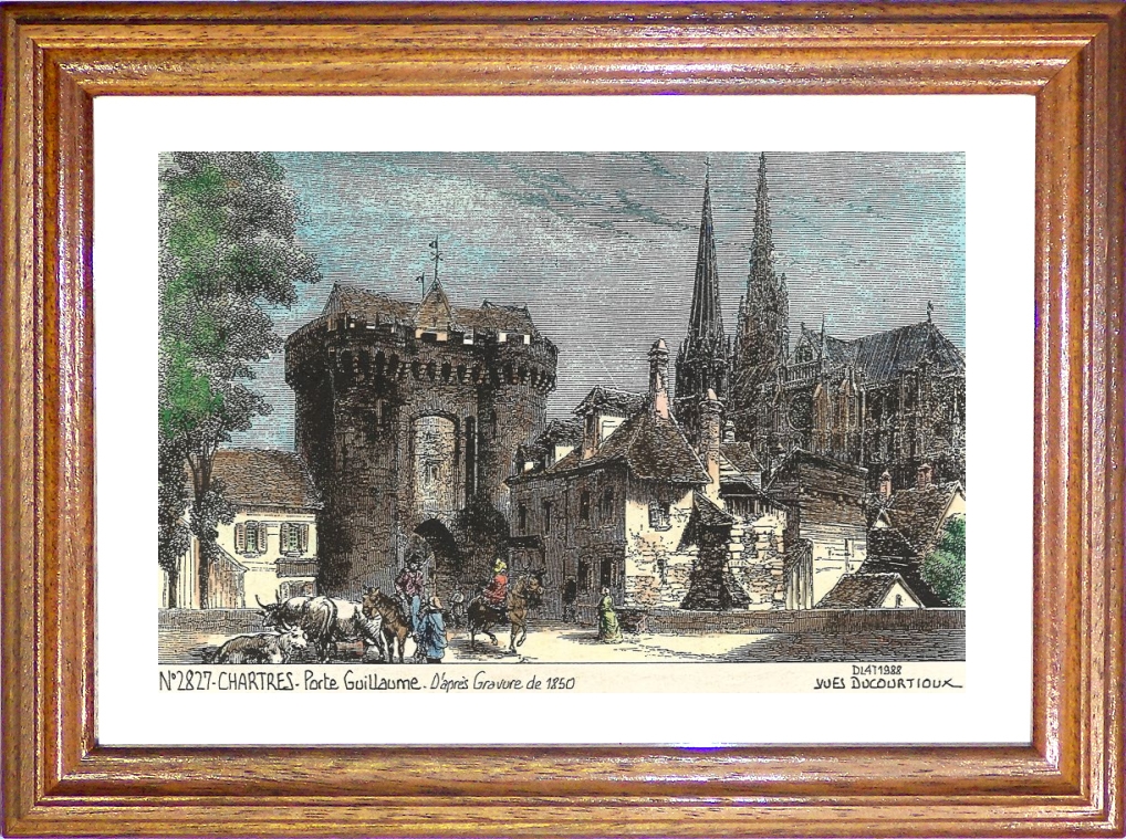 N 28027 - CHARTRES - porte guillaume