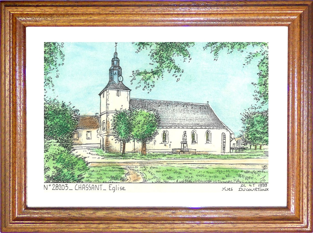 N 28203 - CHASSANT - glise