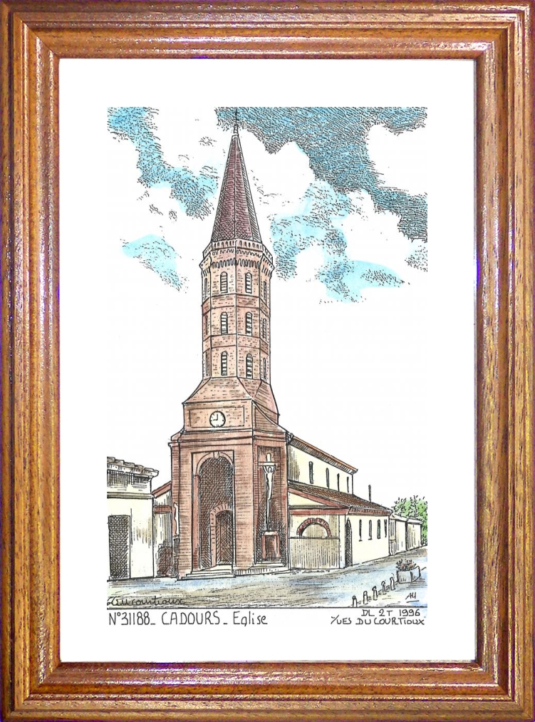 N 31188 - CADOURS - glise