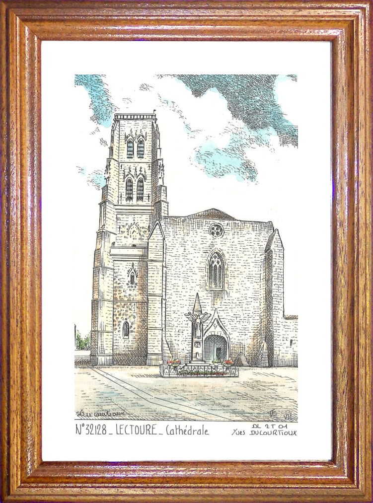 N 32128 - LECTOURE - cathdrale
