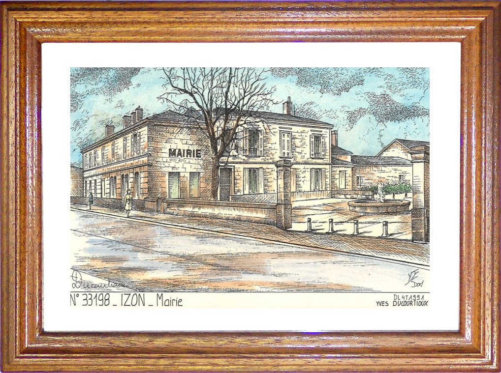 N 33198 - IZON - mairie