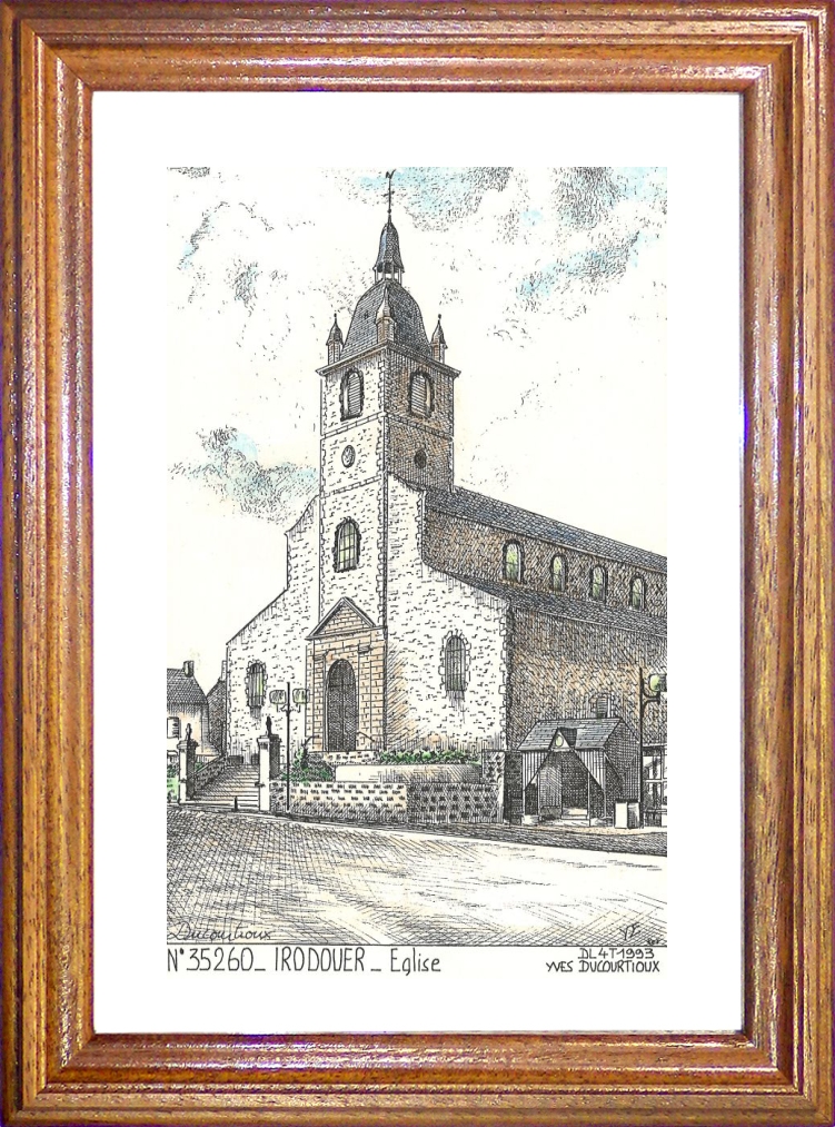 N 35260 - IRODOUER - glise