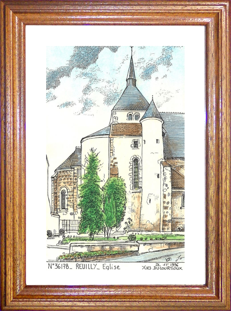 N 36178 - REUILLY - glise