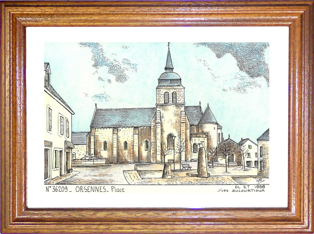 N 36209 - ORSENNES - place
