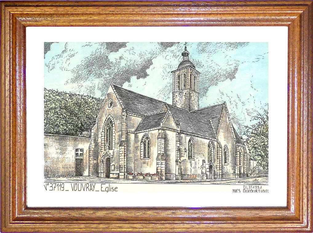 N 37119 - VOUVRAY - glise