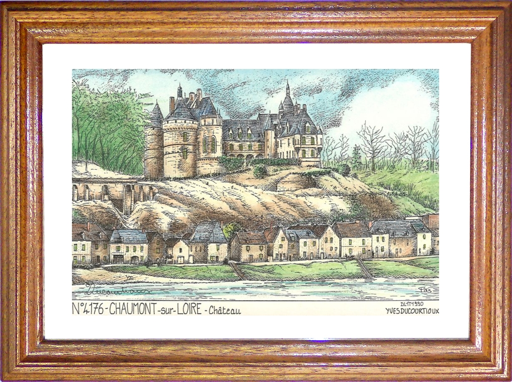 N 41076 - CHAUMONT SUR LOIRE - chteau