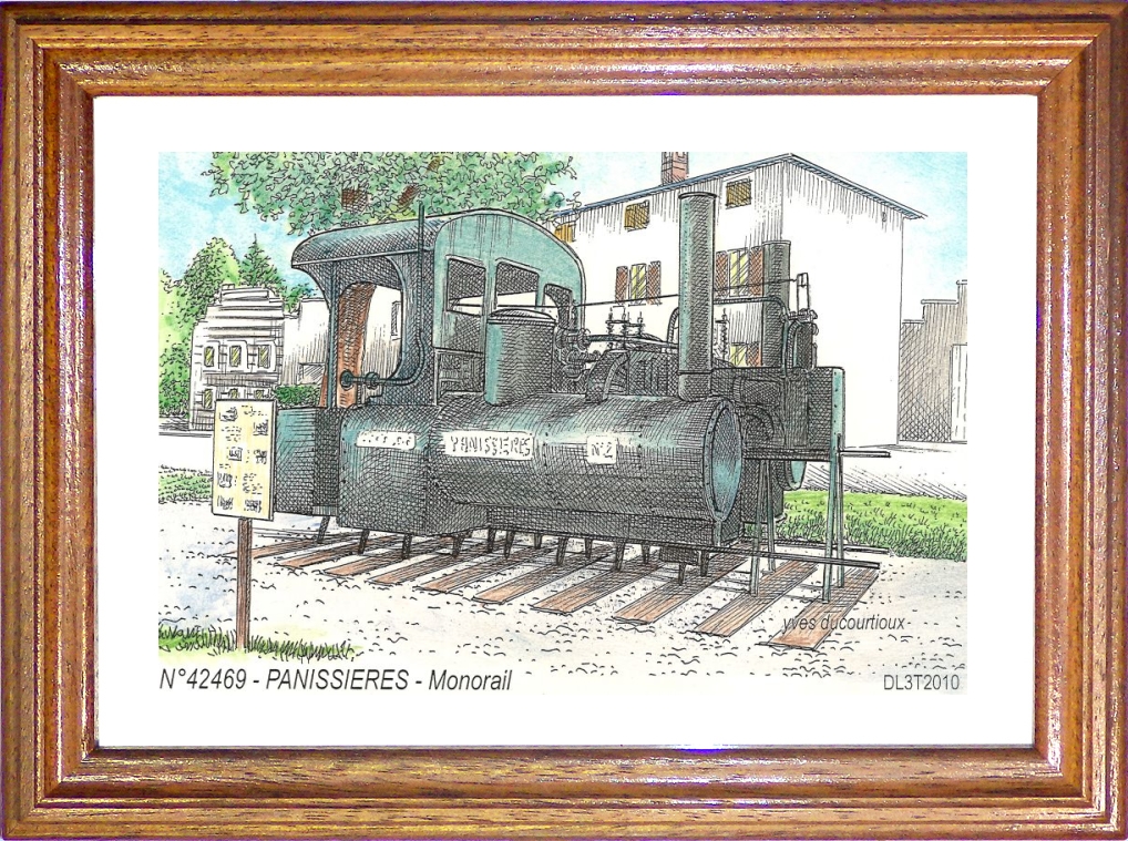 N 42469 - PANISSIERES - monorail