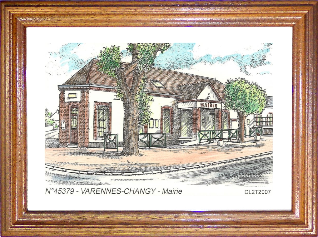 N 45379 - VARENNES CHANGY - mairie
