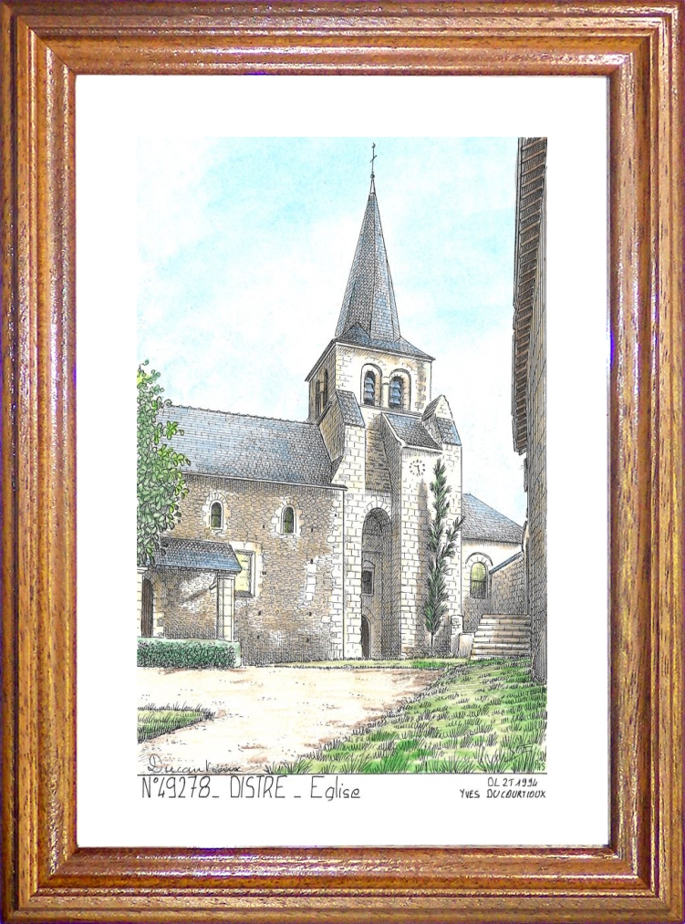 N 49278 - DISTRE - glise