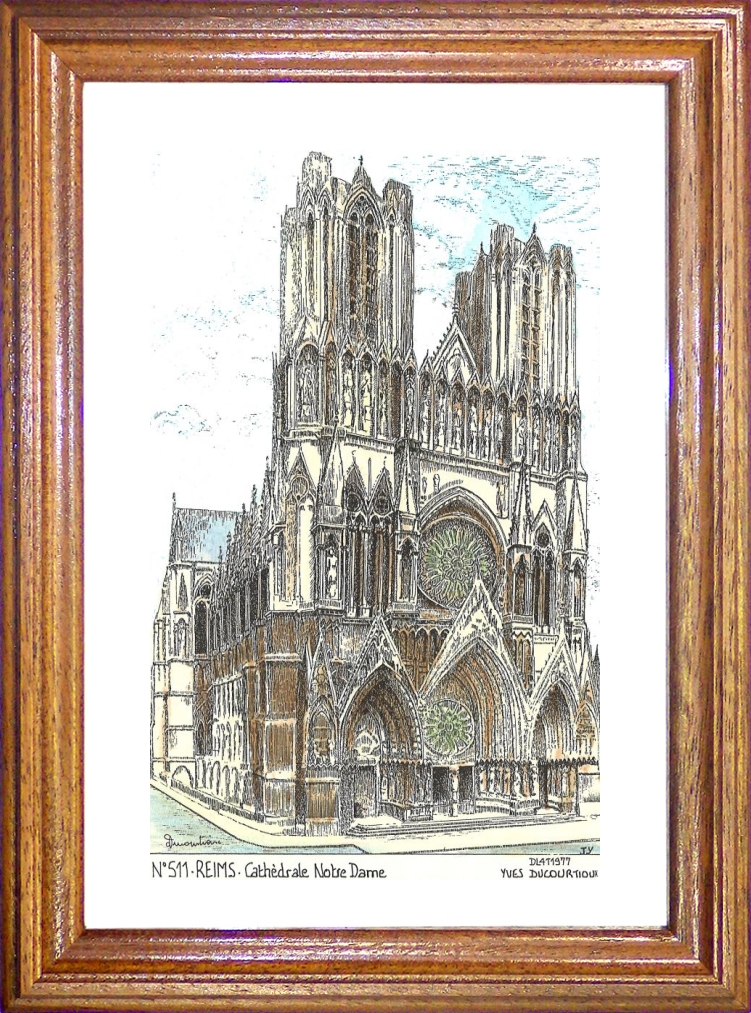 N 51001 - REIMS - cathdrale notre dame