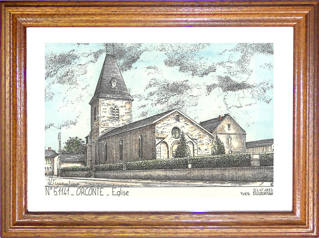 N 51141 - ORCONTE - glise