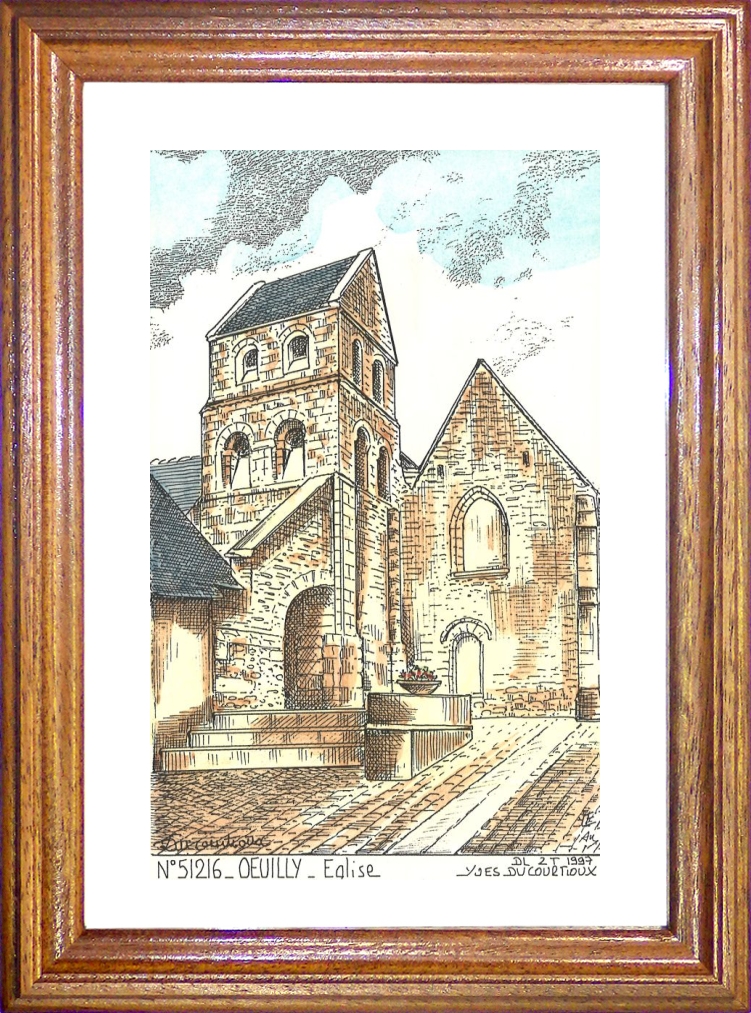 N 51216 - OEUILLY - glise