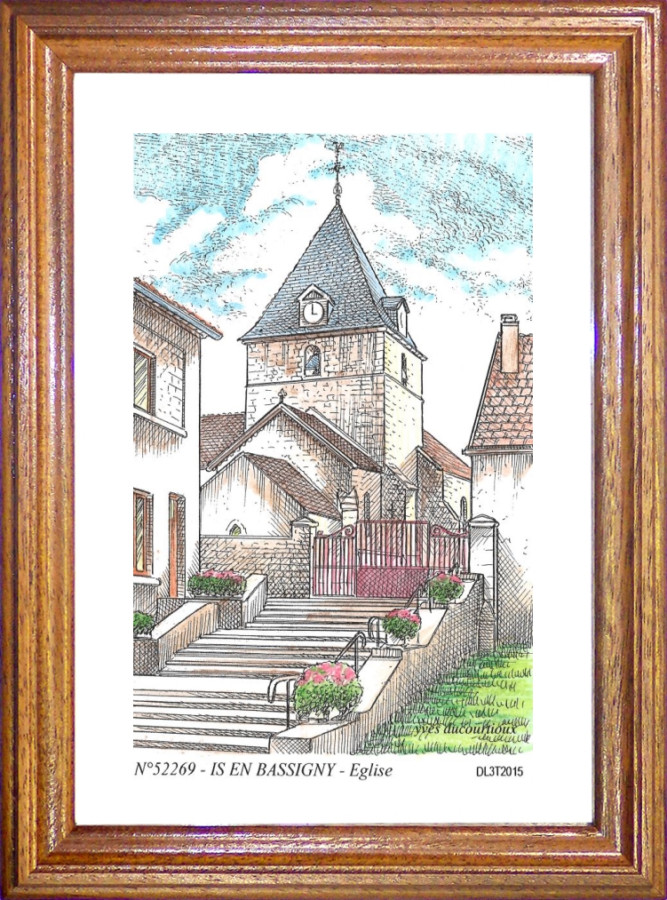 N 52269 - IS EN BASSIGNY - glise