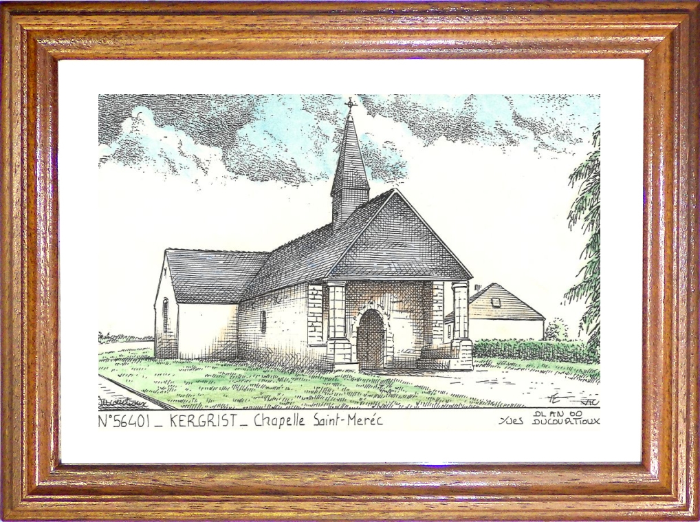 N 56401 - KERGRIST - chapelle st mrec