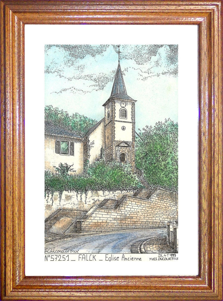 N 57251 - FALCK - glise ancienne