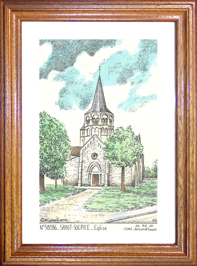 N 58286 - ST SULPICE - glise