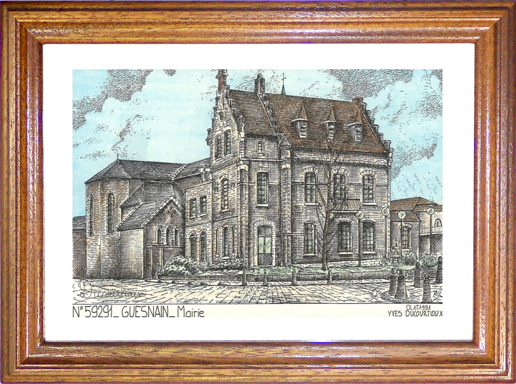 N 59291 - GUESNAIN - mairie