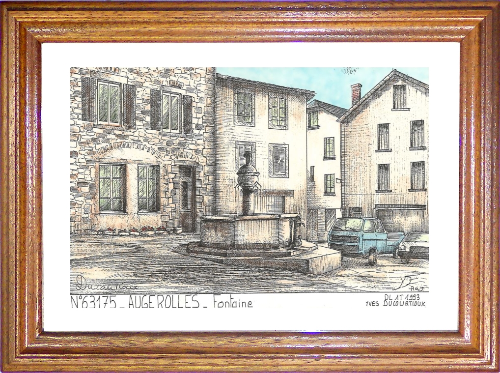 N 63175 - AUGEROLLES - fontaine