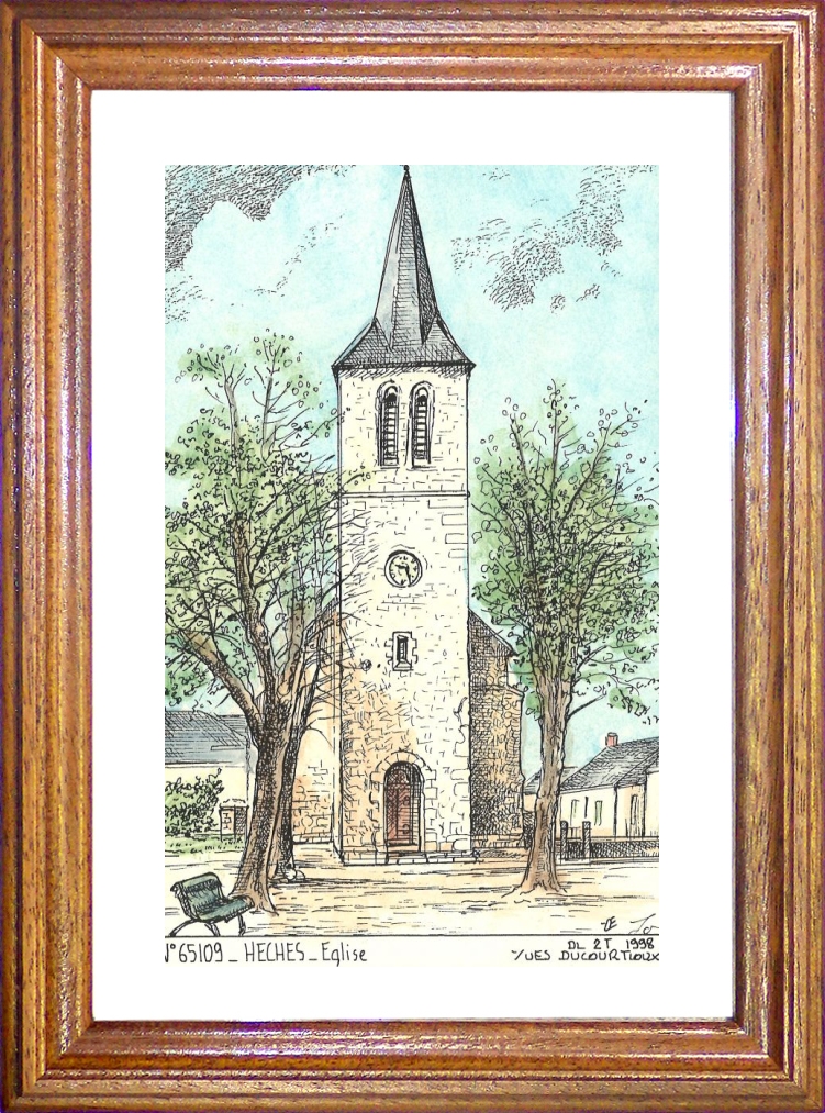 N 65109 - HECHES - glise