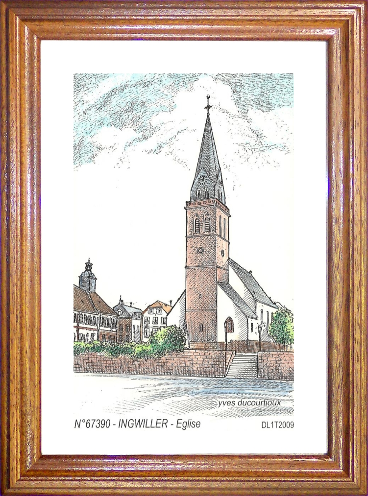 N 67390 - INGWILLER - glise