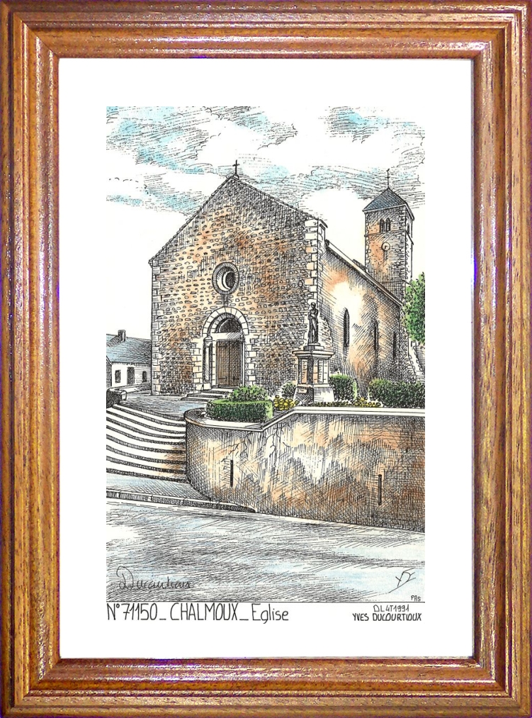 N 71150 - CHALMOUX - glise