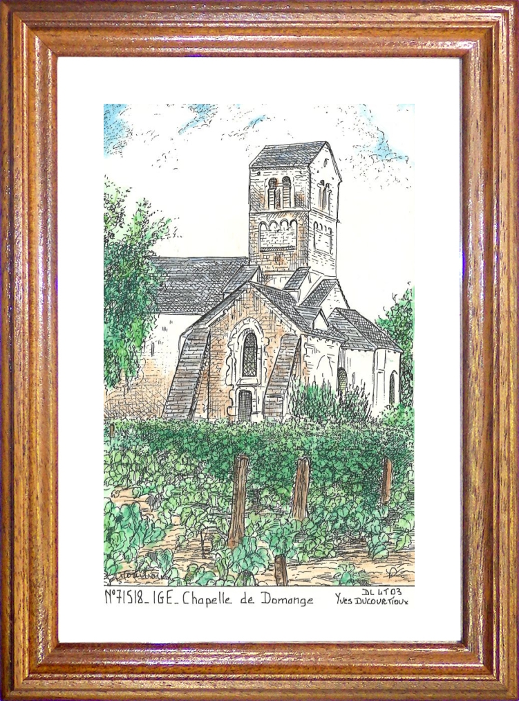 N 71518 - IGE - chapelle de domange