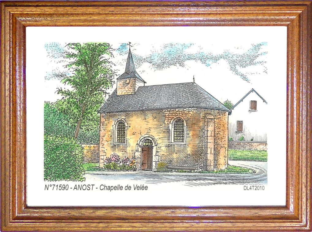 N 71590 - ANOST - chapelle de vele
