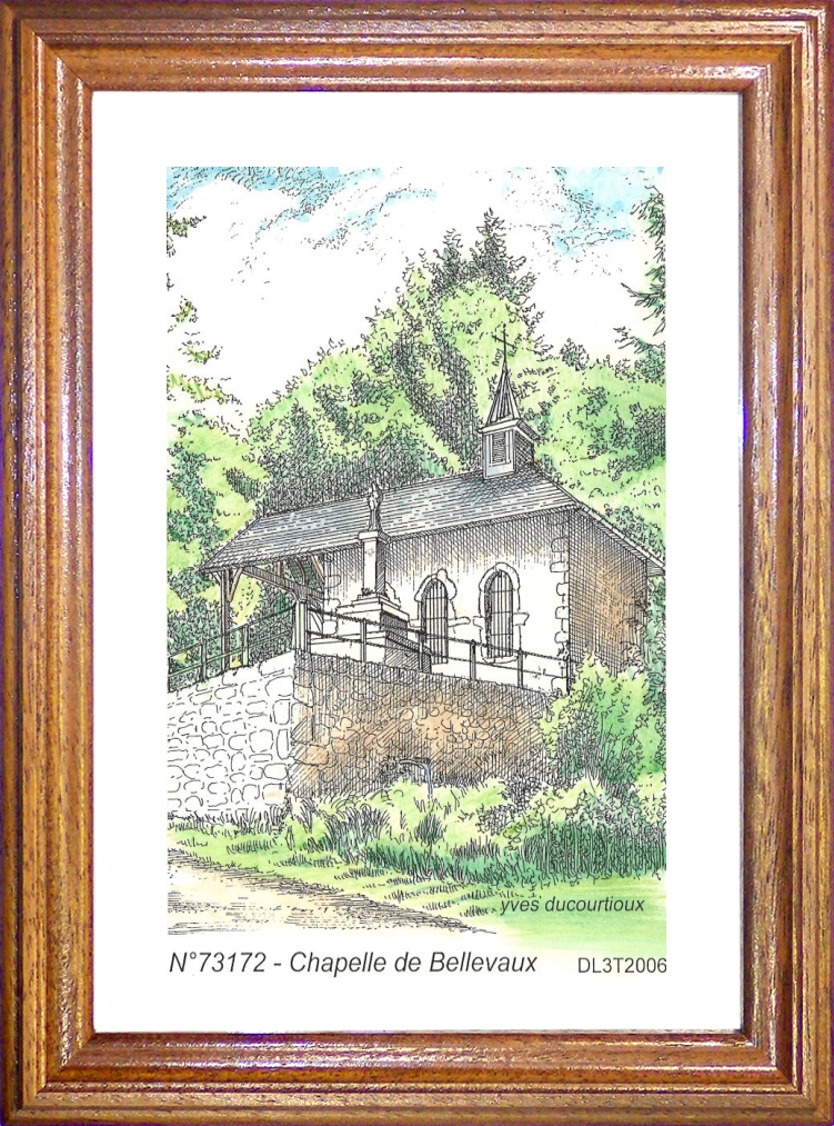 N 73172 - ECOLE - chapelle de bellevaux