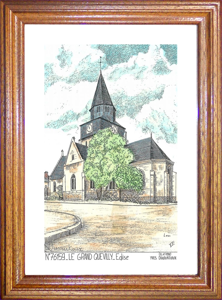 N 76159 - LE GRAND QUEVILLY - glise
