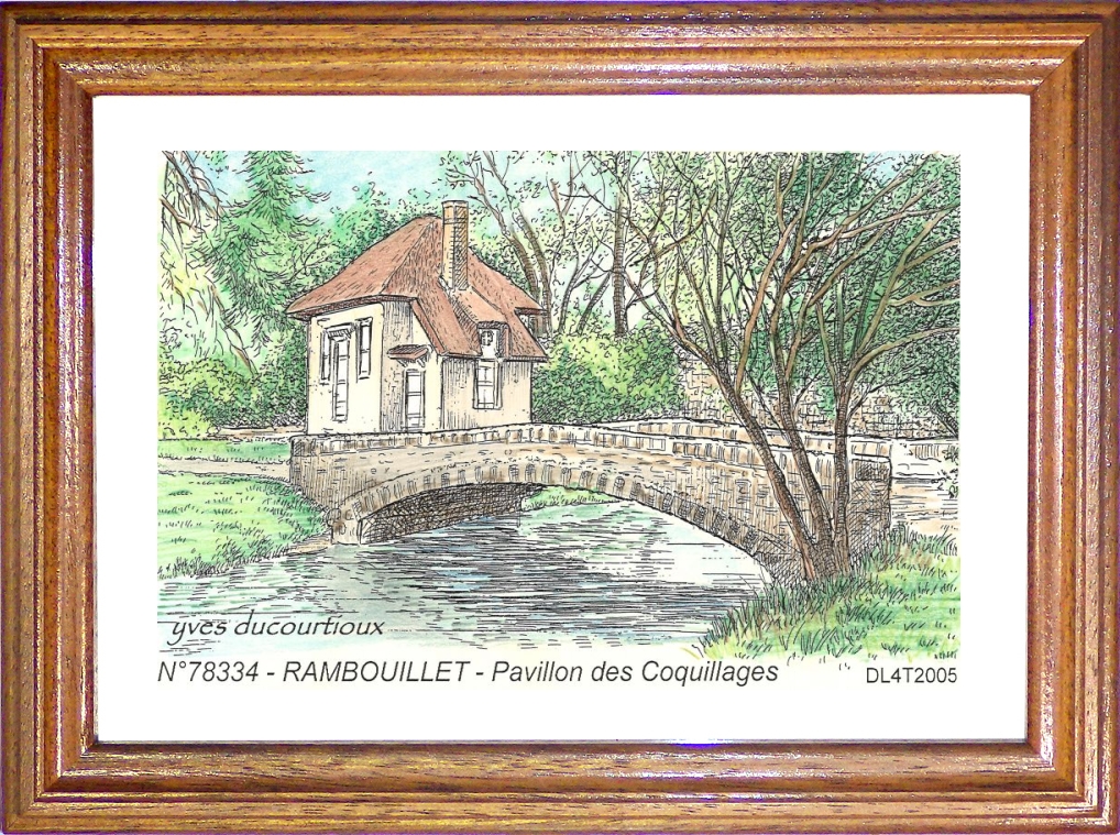 N 78334 - RAMBOUILLET - pavillon des coquillages