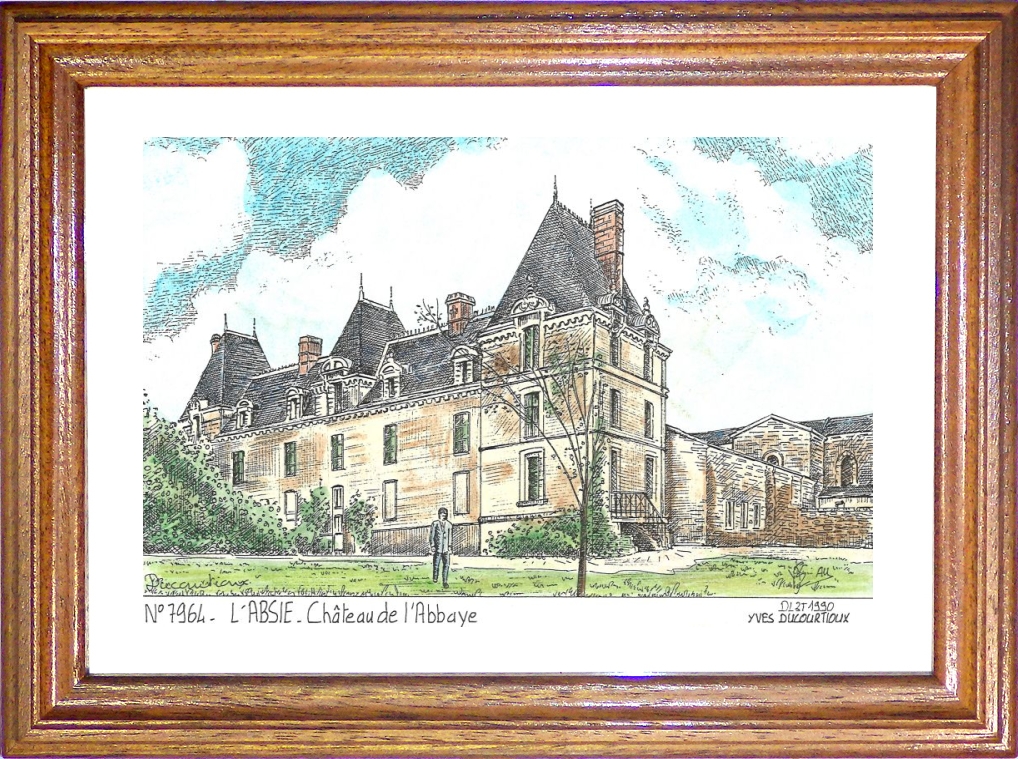 N 79064 - L ABSIE - chteau de l abbaye