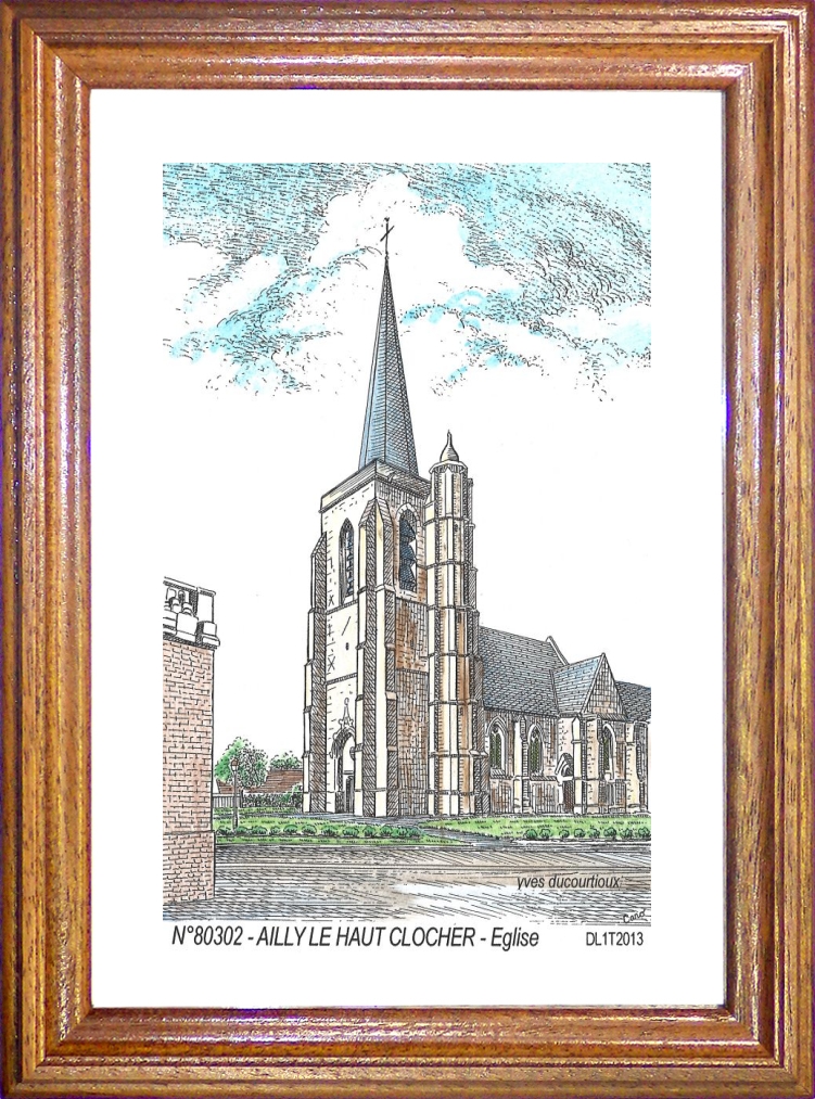 N 80302 - AILLY LE HAUT CLOCHER - glise