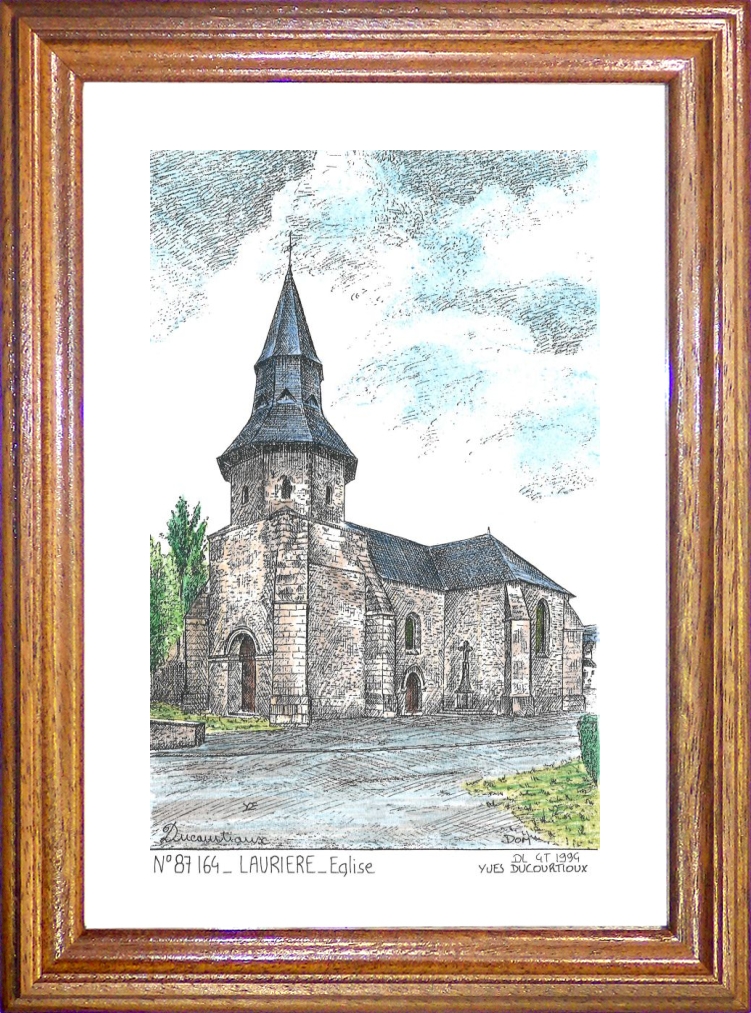 N 87164 - LAURIERE - glise