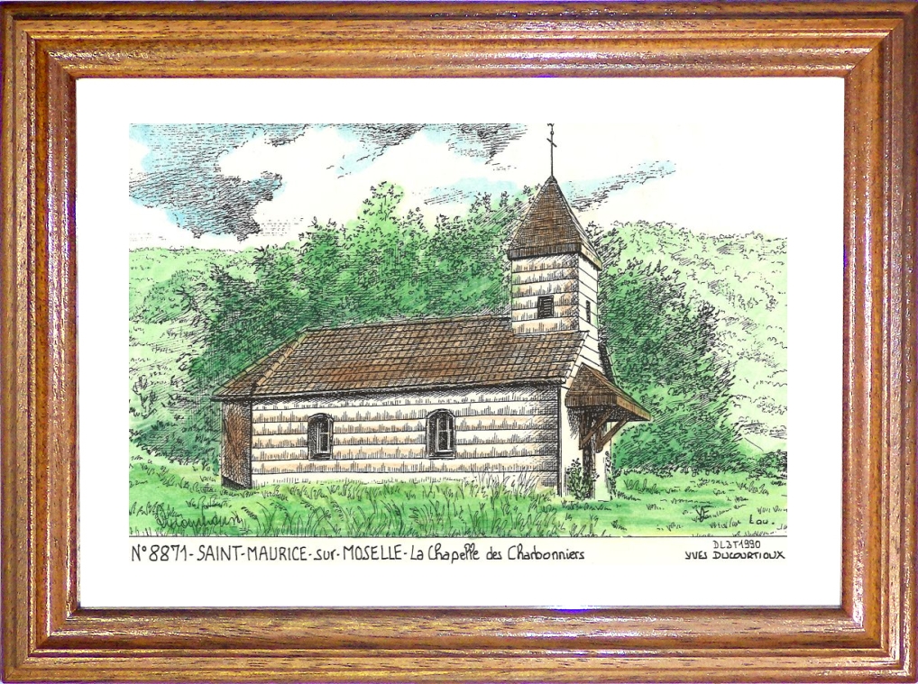 N 88071 - ST MAURICE SUR MOSELLE - la chapelle des charbonniers