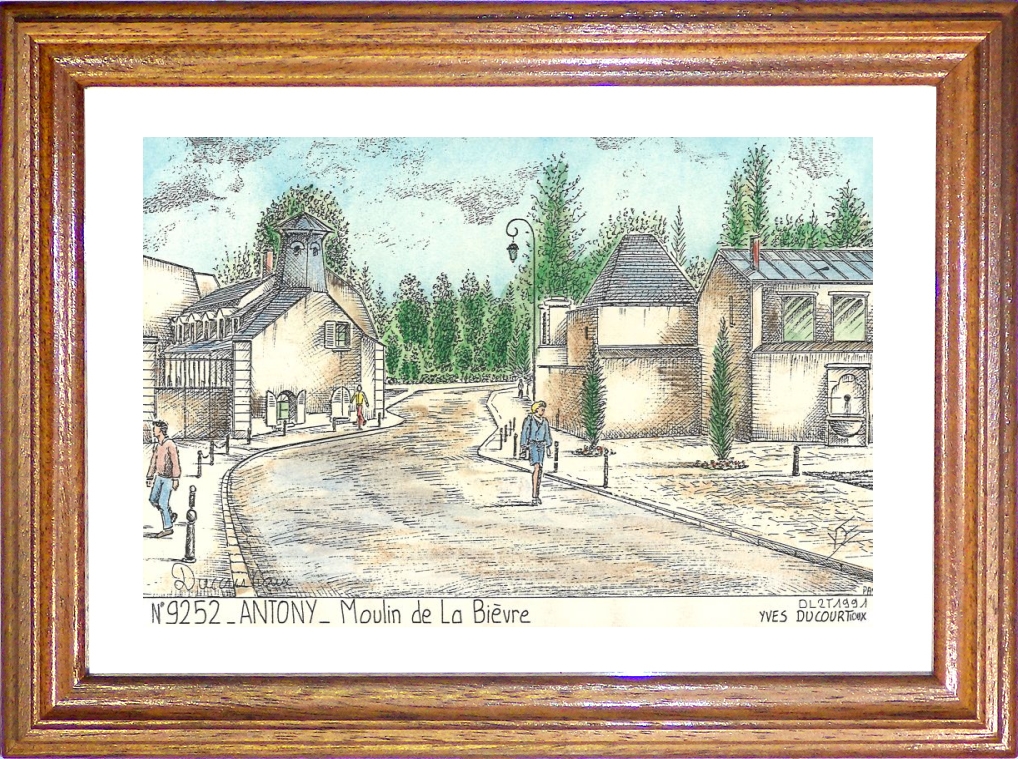 N 92052 - ANTONY - moulin de la bivre