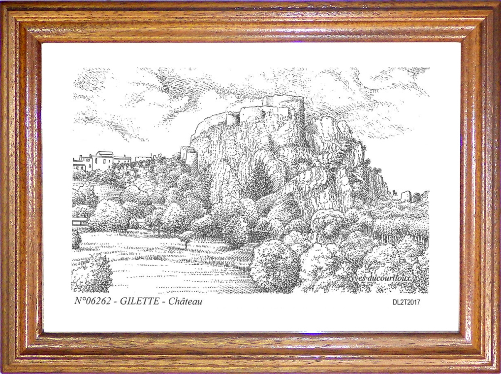 N 06262 - GILETTE - chteau